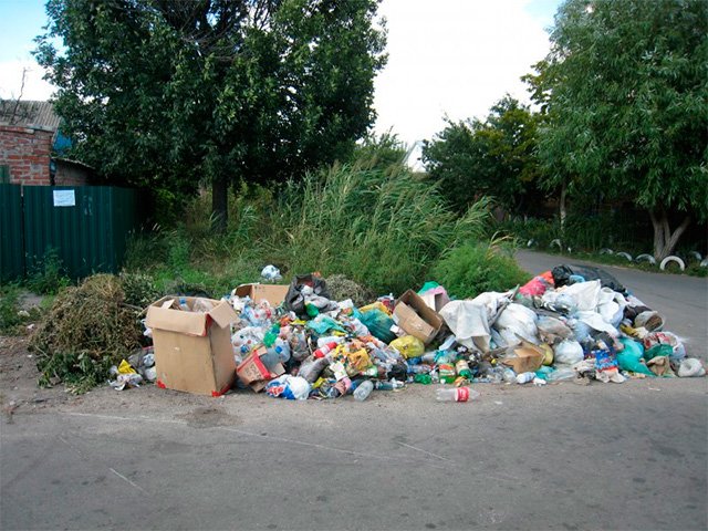 мусор в Бердянске