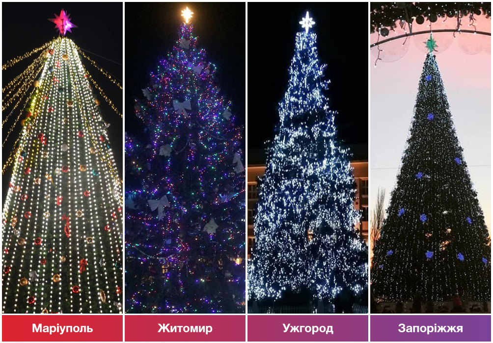 В каком из городов Украины самая красивая ёлка?, фото-3 В каком из городов Украины самая красивая ёлка?, фото-3