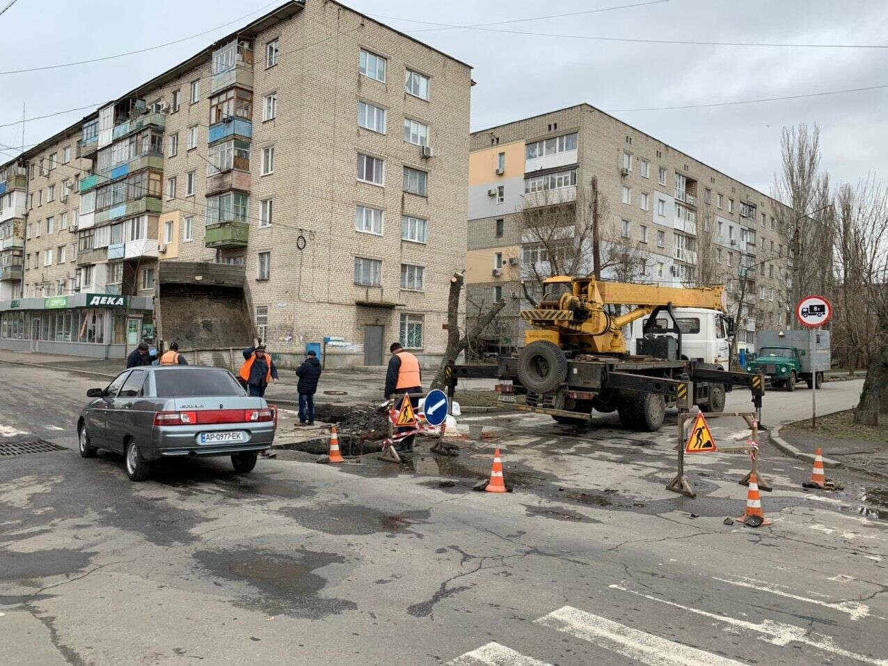 Увага! Обмежено рух у центрі Бердянська, - фото, фото-4 Увага! Обмежено рух у центрі Бердянська, - фото, фото-4