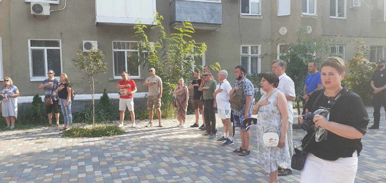 В Бердянске почтили память заместителя командующего УДА Андрея Гергерта