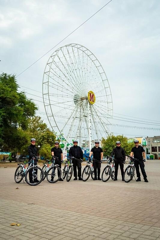 Презентовали новый велопатруль в Бердянске, фото-1 Презентовали новый велопатруль в Бердянске, фото-1