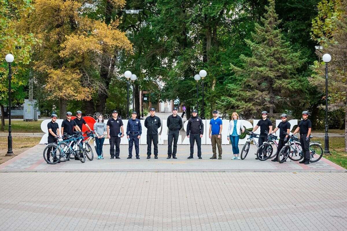 Презентовали новый велопатруль в Бердянске, фото-4 Презентовали новый велопатруль в Бердянске, фото-4