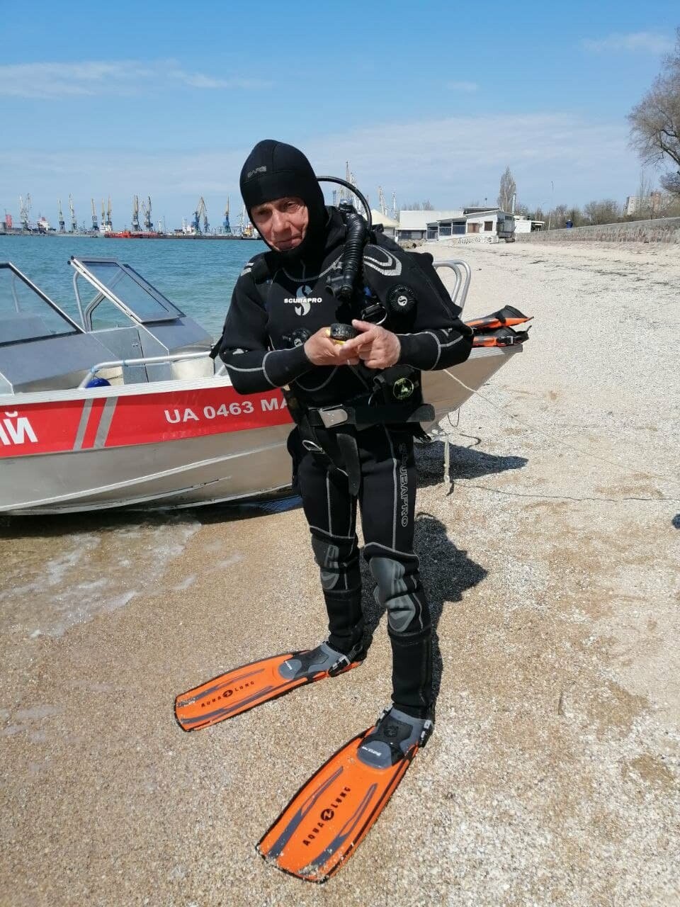 Водолазы исследуют дно Бердянского залива (ФОТО), фото-7