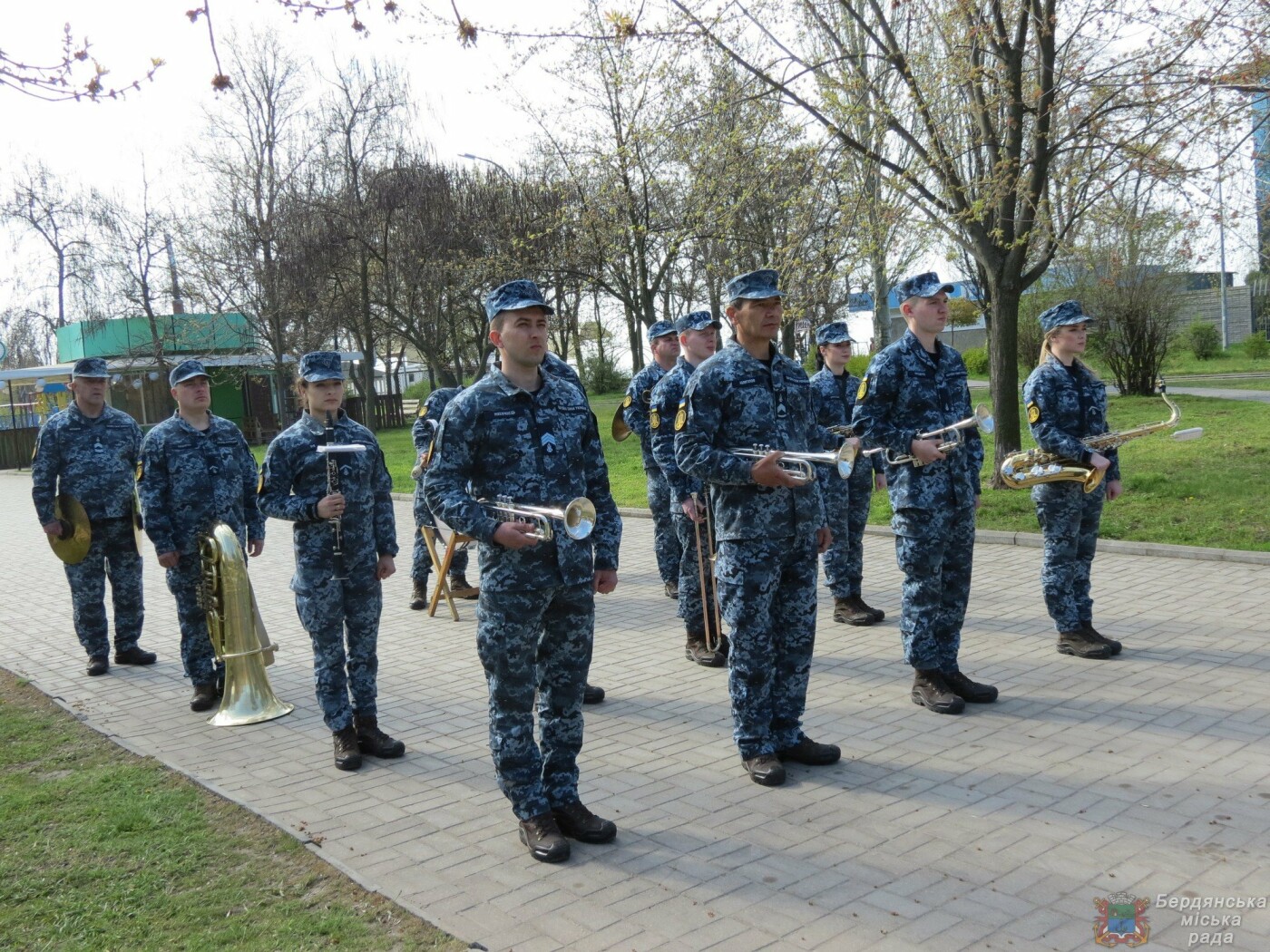 В Бердянске состоялось торжественное поднятие флага Военно-Морских Сил Вооруженных Сил Украины, фото-3