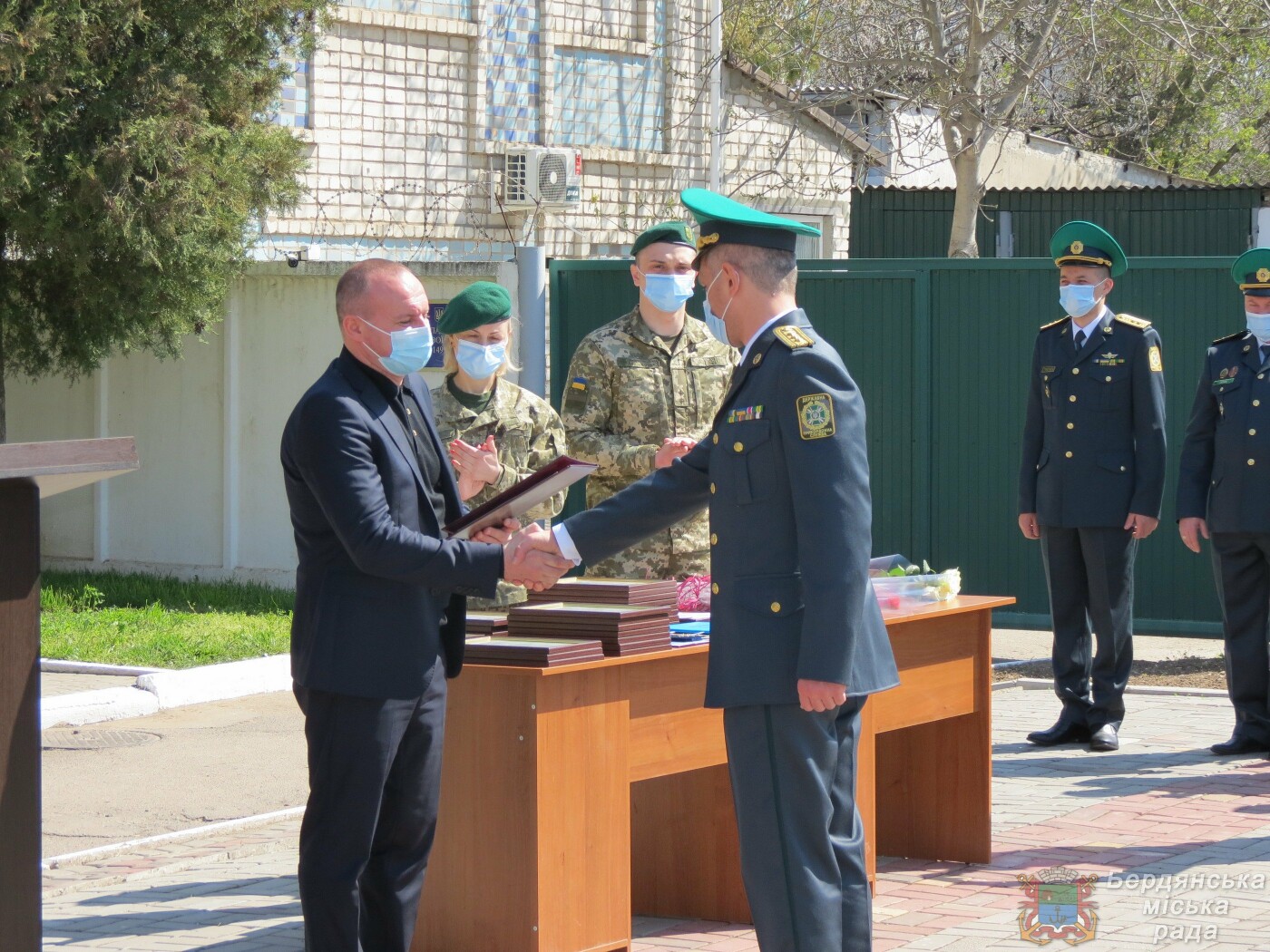 Бердянский пограничный отряд празднует двадцатую годовщину со дня создания военной части, фото-3