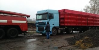 Спасатели в Бердянском районе пришли на помощь водителю грузовика Спасатели в Бердянском районе пришли на помощь водителю грузовика, Першин Виктор