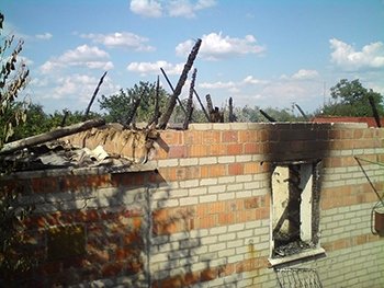 В одном из садовых товариществ Бердянска сгорел дачный домик В одном из садовых товариществ Бердянска сгорел дачный домик, Першин Виктор