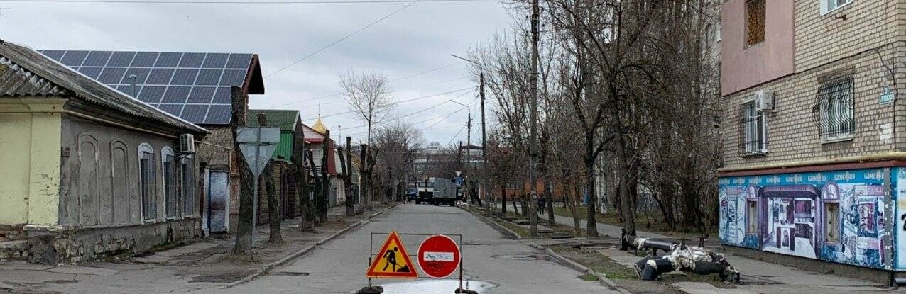 Увага! Обмежено рух у центрі Бердянська, - фото Увага! Обмежено рух у центрі Бердянська, - фото, Дмитрий Сидор