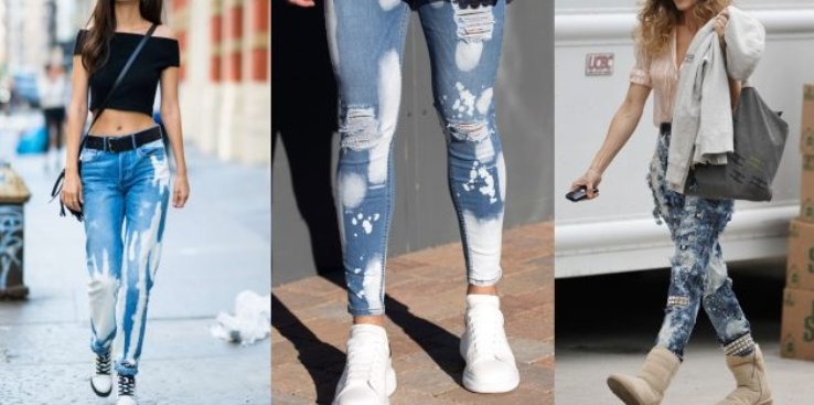 Модные женские джинсы от issaplus